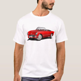 クラシック レッド カー Tシャツ