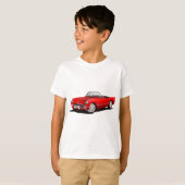 クラシック レッド カー Tシャツ (正面フル)