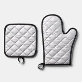クラシック レッド&ホワイト ギンガム柄 Rustic 鍋つかみ&鍋敷きセット (裏面)