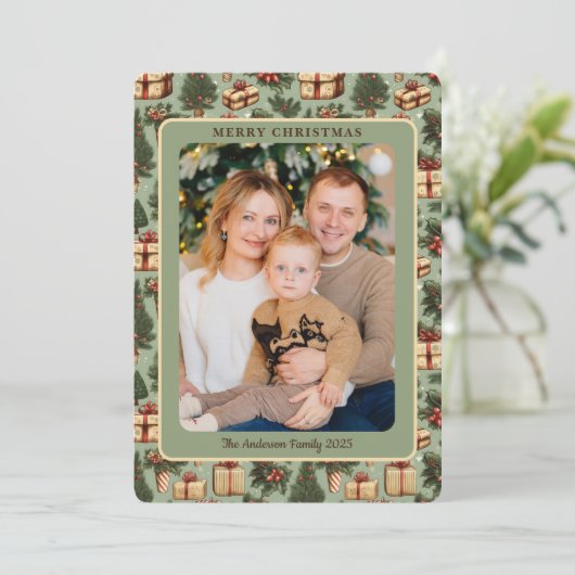 クラシック レトロ ヴィンテージ フォト クリスマス (スタンド正面)