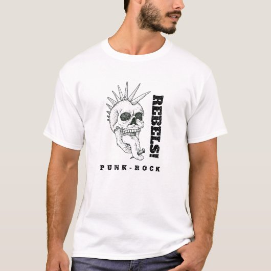 クラシック・レベルズ・パンクロック Tシャツ (正面)