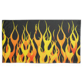 クラシック・レーシング・フレイムス・オン・ファイア 枕カバー (正面左)