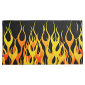 クラシック・レーシング・フレイムス・オン・ファイア 枕カバー (正面右)