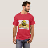クラシック ワインボトル アートTシャツ Tシャツ (正面フル)