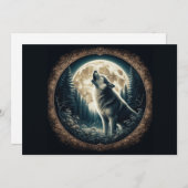 クラシック、ヴィンテージウルフ&ムーン シーズンカード (正面/裏面)
