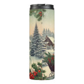 クラシック/ヴィンテージクリスマスシーン タンブラー (裏面)