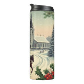 クラシック/ヴィンテージクリスマスシーン タンブラー (回転右)