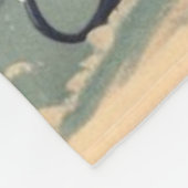 クラシック/ヴィンテージクリスマスシーン フリースブランケット (角)