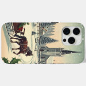 クラシック/ヴィンテージクリスマスシーン Case-Mate iPhoneケース (裏面 (横))