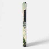 クラシック/ヴィンテージクリスマスシーン iPhoneケース (左側面)