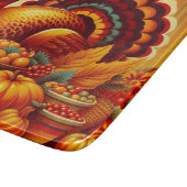 クラシック/ヴィンテージ感謝祭トルコ カッティングボード (角)