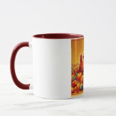 クラシック/ヴィンテージ感謝祭トルコ マグカップ (左)