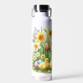 クラシック/ヴィンテージ春ウサギ/チキン ウォーターボトル (正面)