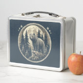 クラシック/ヴィンテージ荒野ベア メタルランチボックス (インサイチュ)