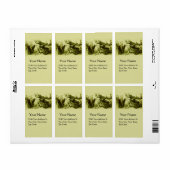 クラシック/ヴィンテージ車の自動修理車の- ラベル (フルシート)