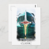 *~* クラシック ヴィンテージ オールド アンティーク ペインティング レトロ ポストカード (正面/裏面)