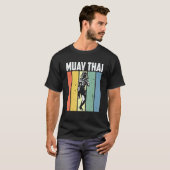 クラシック ヴィンテージ ムエタイ 空手 ボクシング 総合格闘技 Tシャツ (正面フル)