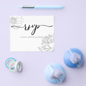 クラシック/予算/ RSVPカードチラシ チラシ (シングル)