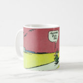 クラシック「別の退屈な日」のマグ  コーヒーマグカップ (正面左)