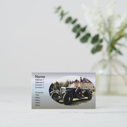 クラシック 名刺 (スタンド正面)