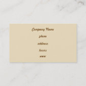 クラシック 名刺 (裏面)