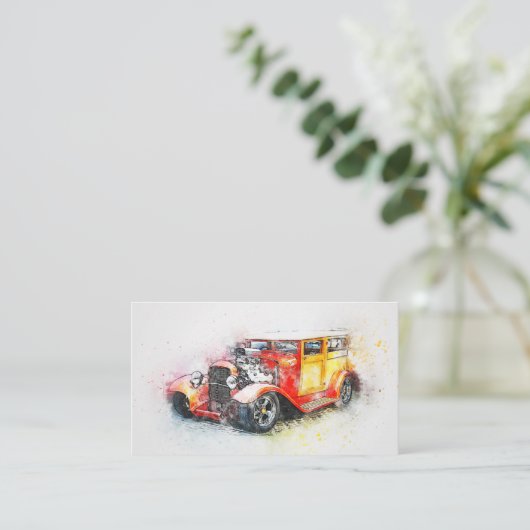 クラシック 名刺 (スタンド正面)