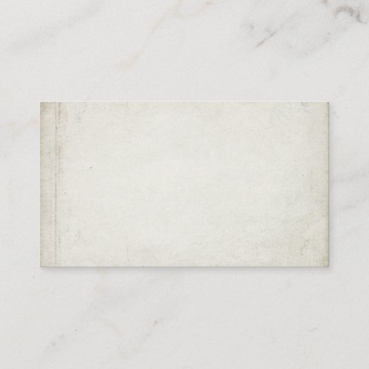 クラシック 名刺 (裏面)