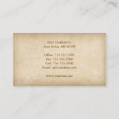 クラシック 名刺 (裏面)