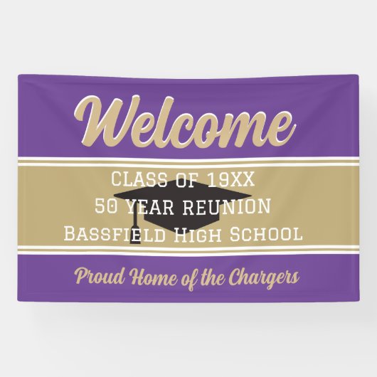 クラシック!大規模カスタムクラス懇親会バナー 横断幕 (横)