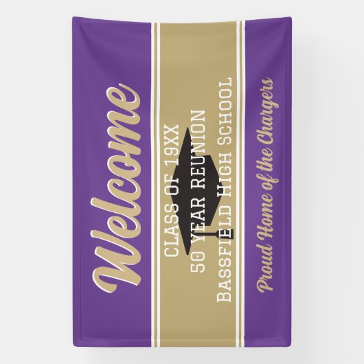 クラシック!大規模カスタムクラス懇親会バナー 横断幕 (縦)