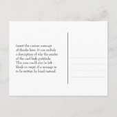 クラシック「思いやりをありがとう」ポストカード ポストカード (裏面)