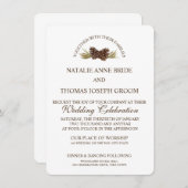 クラシック 招待状 (正面/裏面)