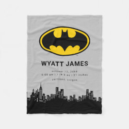 クラシック |新生児誕生の状態 フリースブランケット