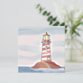 クラシック | 海沿岸水色 カード (スタンド正面)