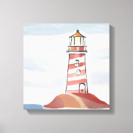 クラシック | 海沿岸水色 キャンバスプリント