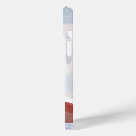 クラシック | 海沿岸水色 Case-Mate iPhoneケース (裏面 / 左)