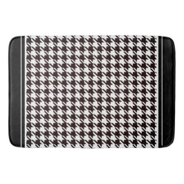 クラシック(白黒千鳥格子の)   バスマット