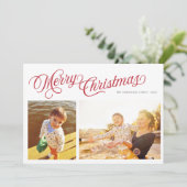 クラシック |赤2枚の写真 シーズンカード (スタンド正面)