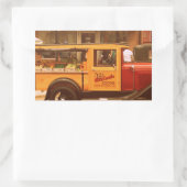 クラシック 長方形シール (バッグ)