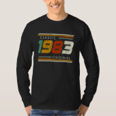 クラシック 1983 オリジナル ヴィンテージ Tシャツ (正面)