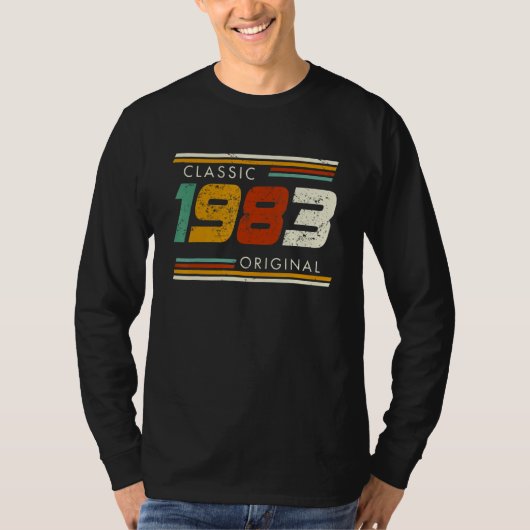 クラシック 1983 オリジナル ヴィンテージ Tシャツ (正面)