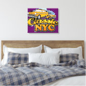 クラシック NYC キャンバスプリント (インサイチュ (寝室))