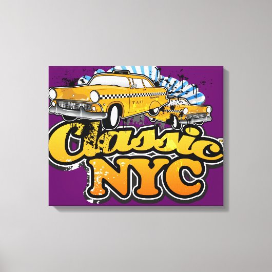 クラシック NYC キャンバスプリント (正面)