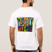クラシック RBUX UNIQUEX "BE UNIQUE" Tシャツ (裏面)