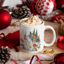 クラシック | The Grinch & Max Runaway Slei コーヒーマグカップ