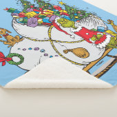 クラシック | The Grinch & Max Runaway Slei シェルパブランケット (3/4)