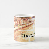 クラシックA Class Diesel、Orient表現、お名前 コーヒーマグカップ (中央)