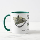 クラシックAN/PRC-77軍隊携帯送受信機 マグカップ (左)