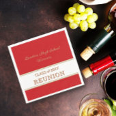 クラシックAny Yearクラスの懇親会ナプキン スタンダードカクテルナプキン