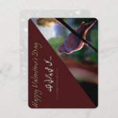 クラシックBird V-Day Everything Me(アラビア語) ノートカード (正面/裏面)